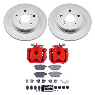 PowerStop® - Z23 Evolution Sport Plain Rear Brake Kit with Calipers