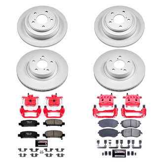 PowerStop® - Z23 Evolution Sport Plain Brake Kit with Calipers