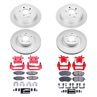 PowerStop® - Z23 Evolution Sport Plain Brake Kit with Calipers
