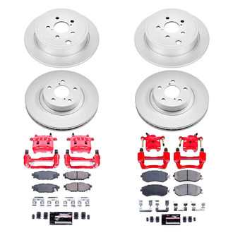PowerStop® - Z23 Evolution Sport Plain Brake Kit with Calipers