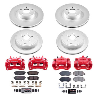 PowerStop® - Z23 Evolution Sport Plain Brake Kit with Calipers