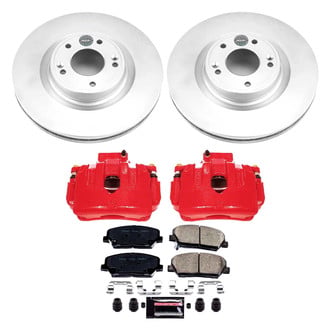 PowerStop® - Z23 Evolution Sport Plain Brake Kit with Calipers