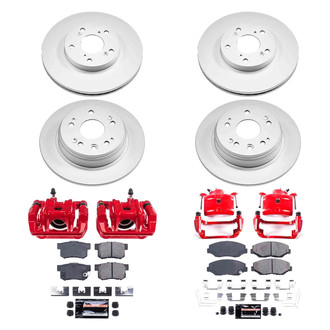 PowerStop® - Z23 Evolution Sport Plain Brake Kit with Calipers