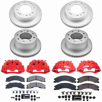 PowerStop® - Z23 Evolution Sport Plain Front and Rear Brake Kit with Calipers