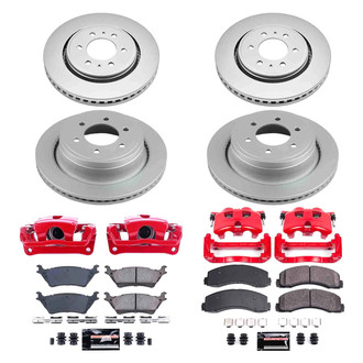 PowerStop® - Z23 Evolution Sport Plain Brake Kit with Calipers