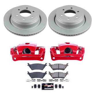 PowerStop® - Z23 Evolution Sport Plain Rear Brake Kit with Calipers