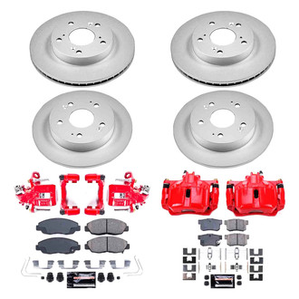 PowerStop® - Z23 Evolution Sport Plain Front and Rear Brake Kit with Calipers