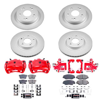 PowerStop® - Z23 Evolution Sport Plain Brake Kit with Calipers