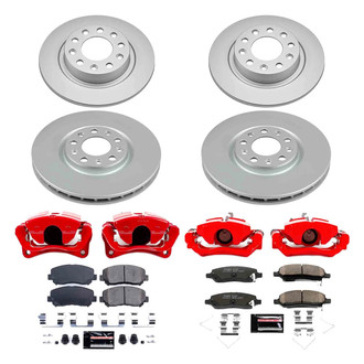 PowerStop® - Z23 Evolution Sport Plain Brake Kit with Calipers