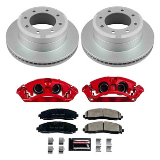 PowerStop® - Z23 Evolution Sport Plain Rear Brake Kit with Calipers