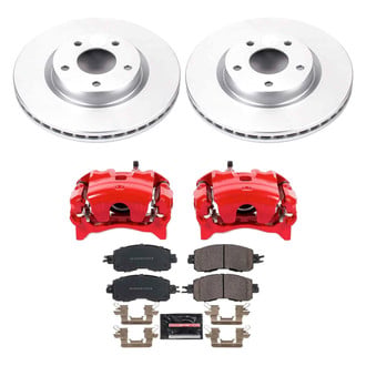 PowerStop® - Z23 Evolution Sport Plain Brake Kit with Calipers