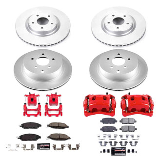 PowerStop® - Z23 Evolution Sport Plain Brake Kit with Calipers