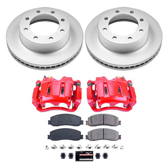 PowerStop® - Z23 Evolution Sport Plain Front Brake Kit with Calipers