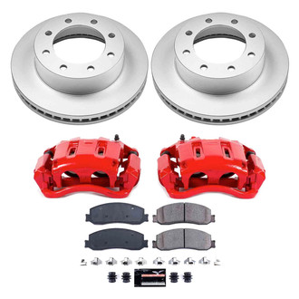 PowerStop® - Z23 Evolution Sport Plain Front Brake Kit with Calipers