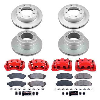 PowerStop® - Z23 Evolution Sport Plain Brake Kit with Calipers