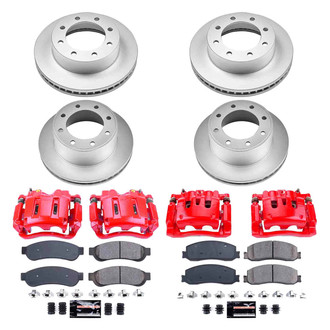 PowerStop® - Z23 Evolution Sport Plain Front and Rear Brake Kit with Calipers