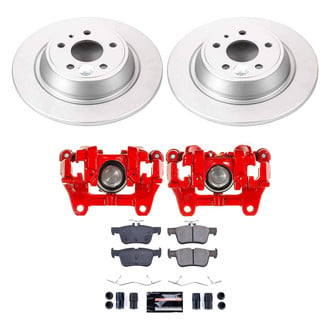 PowerStop® - Z23 Evolution Sport Plain Rear Brake Kit with Calipers