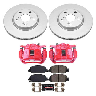 PowerStop® - Z23 Evolution Sport Plain Brake Kit with Calipers