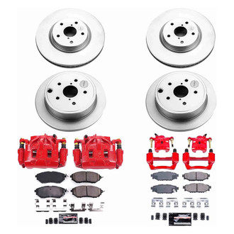 PowerStop® - Z23 Evolution Sport Plain Brake Kit with Calipers