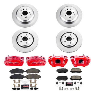 PowerStop® - Z23 Evolution Sport Plain Brake Kit with Calipers