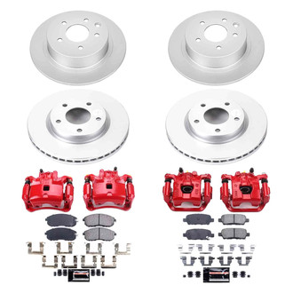 PowerStop® - Z23 Evolution Sport Plain Brake Kit with Calipers