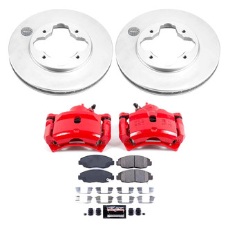 PowerStop® - Z23 Evolution Sport Plain Front Brake Kit with Calipers