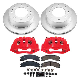 PowerStop® - Z23 Evolution Sport Plain Rear Brake Kit with Calipers