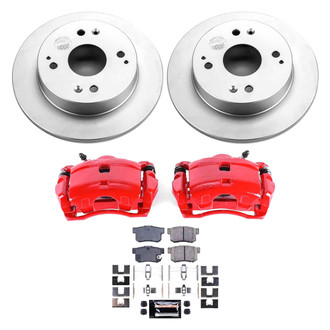 PowerStop® - Z23 Evolution Sport Plain Rear Brake Kit with Calipers