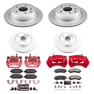 PowerStop® - Z23 Evolution Sport Plain Brake Kit with Calipers