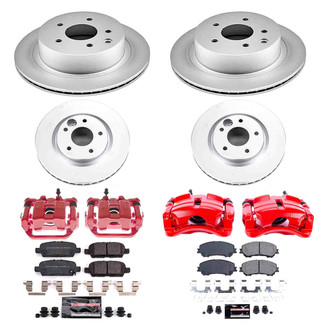 PowerStop® - Z23 Evolution Sport Plain Brake Kit with Calipers