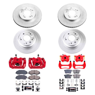 PowerStop® - Z23 Evolution Sport Plain Front and Rear Brake Kit with Calipers