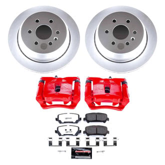 PowerStop® - Z36 Extreme Plain Rear Brake Kit with Calipers