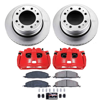 PowerStop® - Z23 Evolution Sport Plain Rear Brake Kit with Calipers
