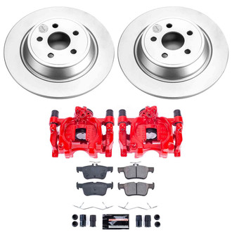 PowerStop® - Z23 Evolution Sport Plain Rear Brake Kit with Calipers