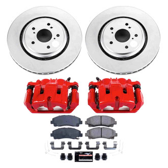 PowerStop® - Z23 Evolution Sport Plain Brake Kit with Calipers