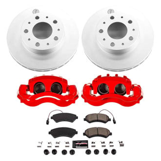 PowerStop® - Z23 Evolution Sport Plain Front Brake Kit with Calipers
