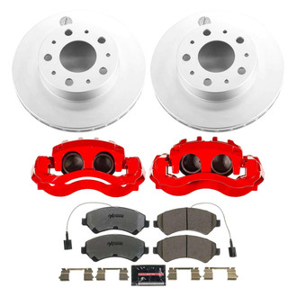 PowerStop® - Z36 Extreme Plain Front Brake Kit with Calipers