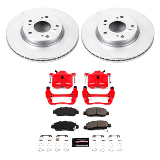 PowerStop® - Z23 Evolution Sport Plain Front Brake Kit with Calipers