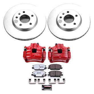 PowerStop® - Z36 Extreme Plain Front Brake Kit with Calipers