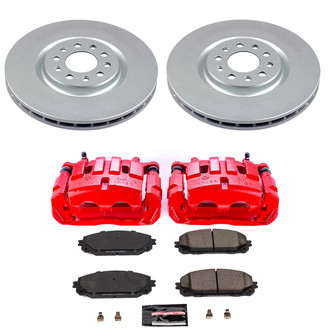 PowerStop® - Z23 Evolution Sport Plain Brake Kit with Calipers