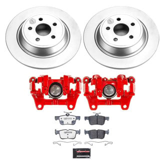 PowerStop® - Z36 Extreme Plain Rear Brake Kit with Calipers