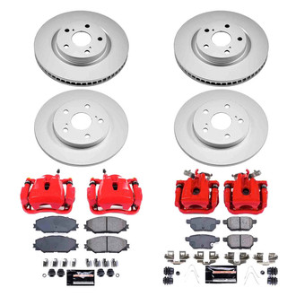 PowerStop® - Z23 Evolution Sport Plain Brake Kit with Calipers