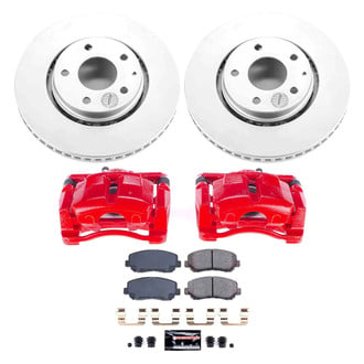 PowerStop® - Z23 Evolution Sport Plain Front Brake Kit with Calipers