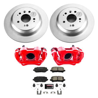 PowerStop® - Z23 Evolution Sport Plain Rear Brake Kit with Calipers