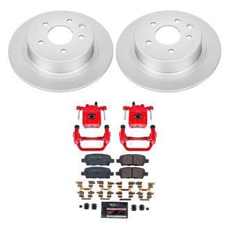 PowerStop® - Z23 Evolution Sport Plain Rear Brake Kit with Calipers