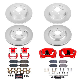 PowerStop® - Z23 Evolution Sport Plain Brake Kit with Calipers