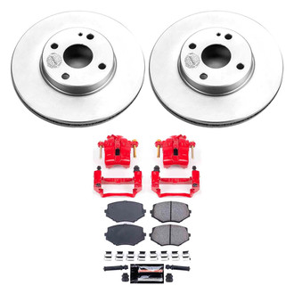 PowerStop® - Z23 Evolution Sport Plain Brake Kit with Calipers