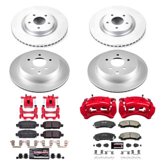 PowerStop® - Z23 Evolution Sport Plain Brake Kit with Calipers