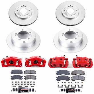 PowerStop® - Z23 Evolution Sport Plain Brake Kit with Calipers