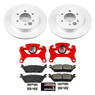 PowerStop® - Z23 Evolution Sport Plain Rear Brake Kit with Calipers